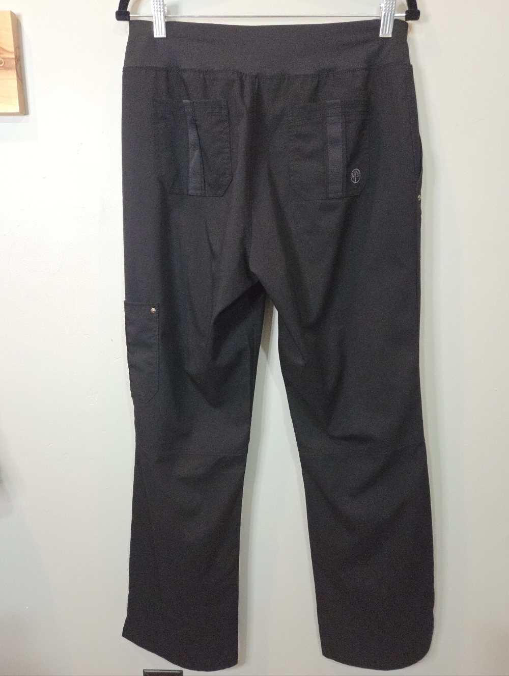 Healing Hands Purple Label Black Tori Scrub Pants Size Medium - Picture 3 of 14